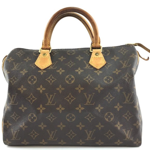 Louis Vuitton Speedy 30 Boston Doctor Hand Satchel